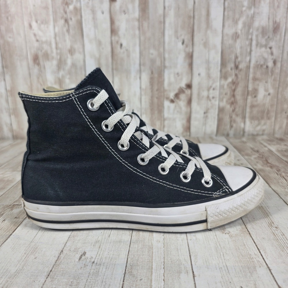 Converse All Star Chuck Taylor High Top Canvas Sneakers Black Women 5 EUR 37.5